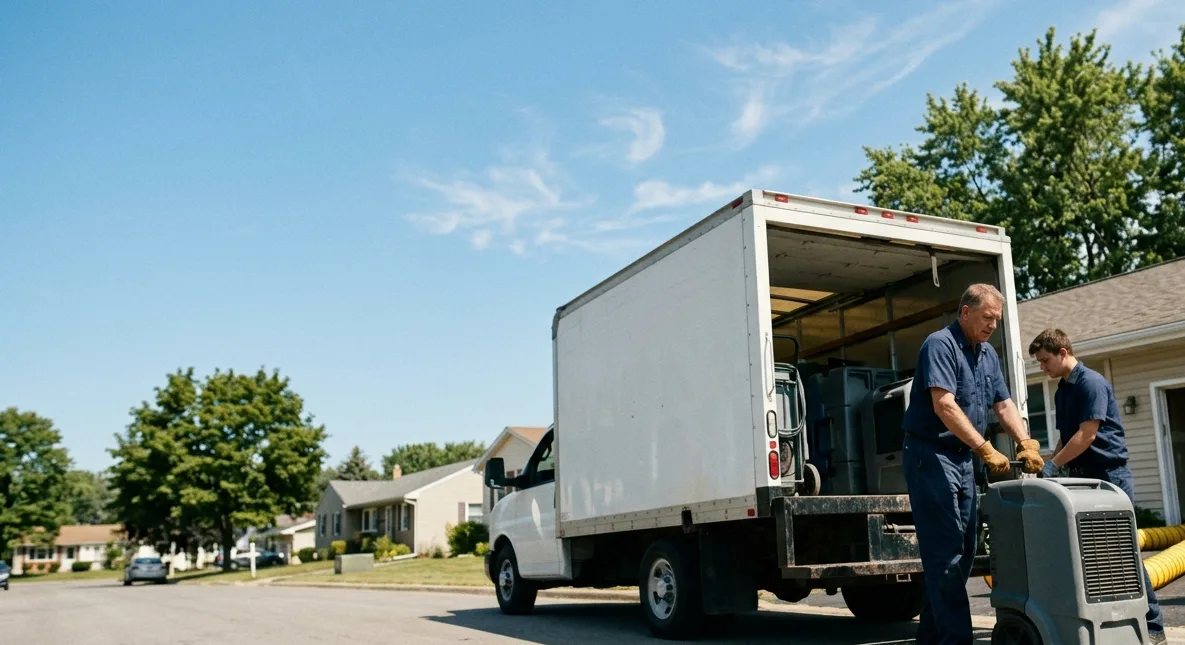 Water Damage Cleanup in Schaumburg, IL near me